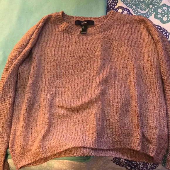 Forever 21 Sweaters - FOREVER 21 PINK SWEATER NWOT TAG